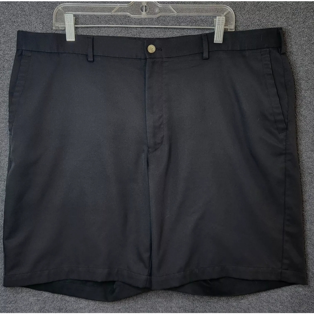 Peter Millar Golf Shorts Mens 40  Crown Sport Black Quick Dryimg UV Protection
